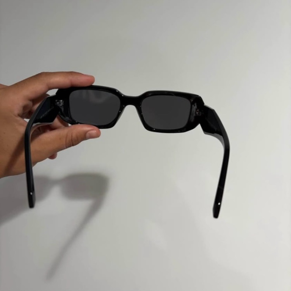 Prada Black Glasses & Cleaning Cloth